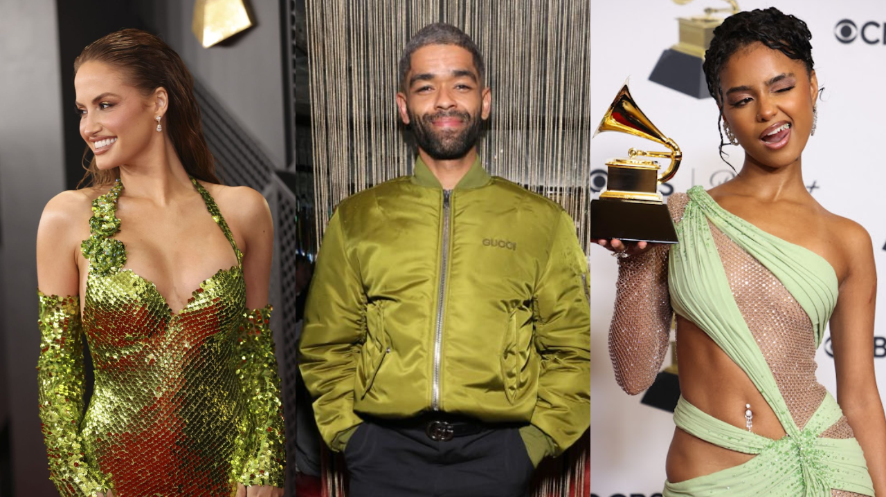 Grammy Awards: verde é a cor destaque no red carpet  Lorena Bueri