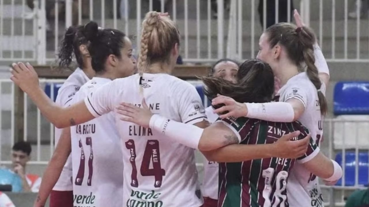 Fluminense dá conta do recado e vence o São Caetano com autoridade pela Superliga Feminina de Vôlei Lorena Bueri