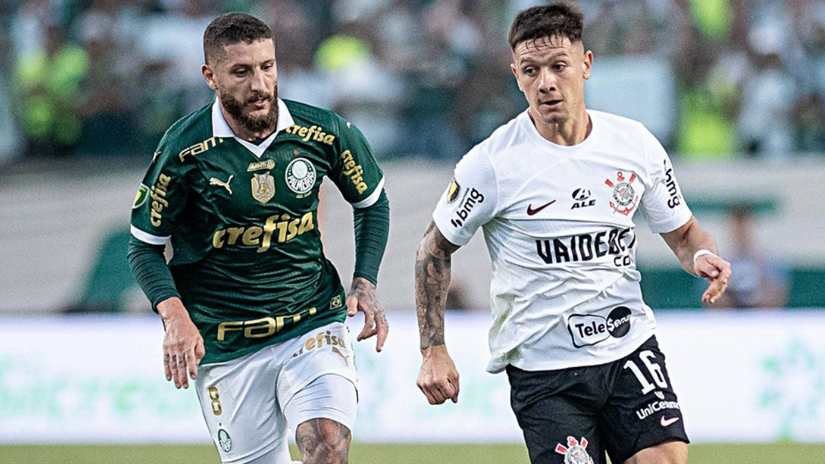 Em partida movimentada, Corinthians arranca empate do Palmeiras nos últimos minutos  Lorena Bueri