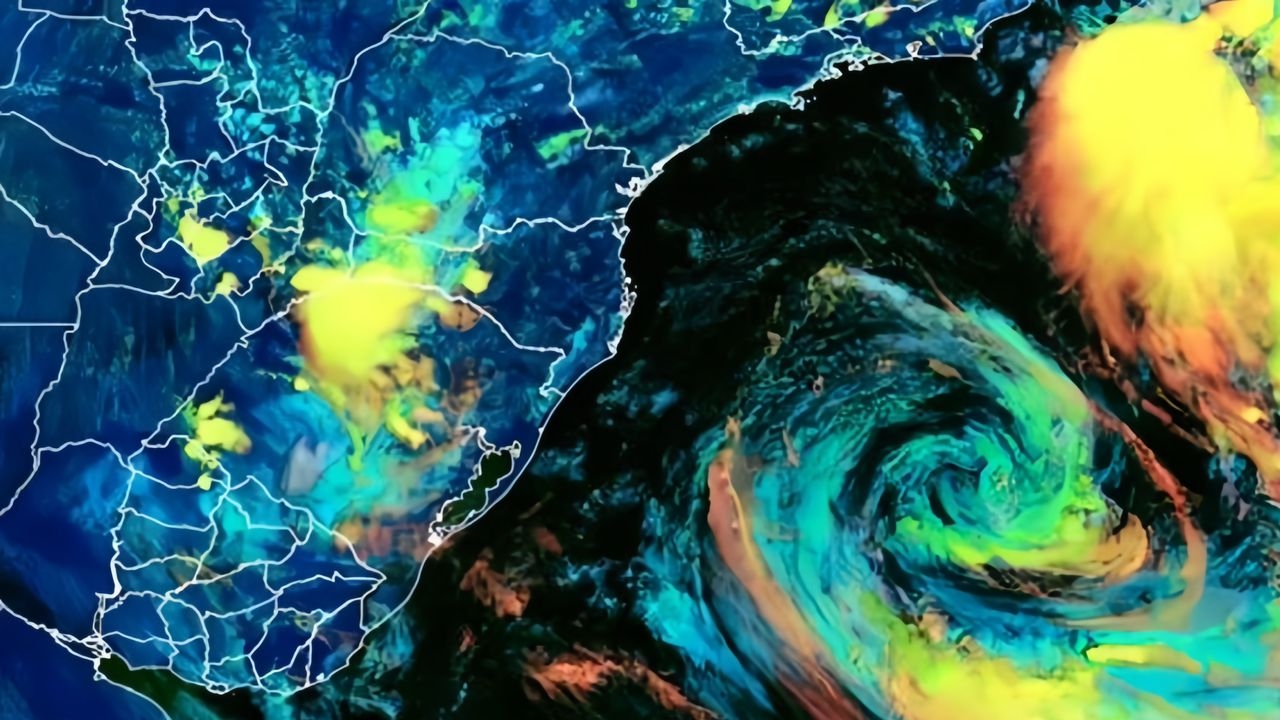 Tempestade tropical Akará ganha força no sul do Brasil e preocupa autoridades Lorena Bueri