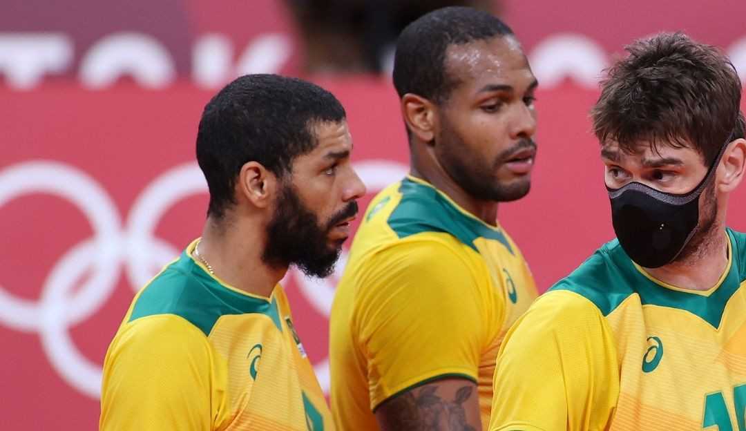 Lucão aponta 3º set como decisivo para a derrota do vôlei brasileiro diante os russos : “A culpa foi nossa que colocamos eles no jogo” 