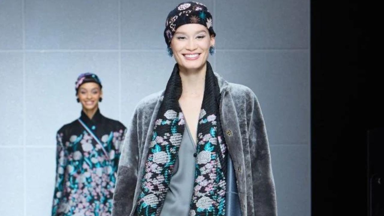 Coleção de Inverno 2024 de Giorgio Armani conclui semana de moda em Milão Lorena Bueri