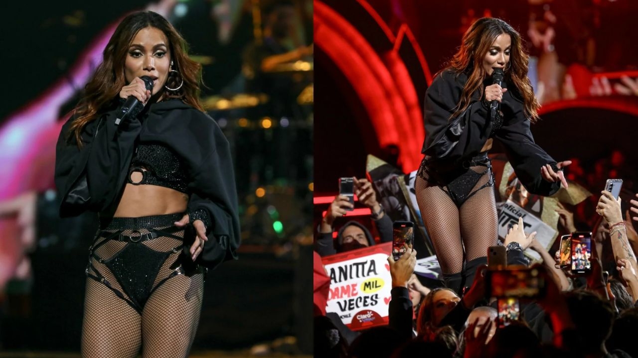 Anitta ganha prêmio 'Gaivota de Prata' durante o  Vinã del Mar, no Chile Lorena Bueri