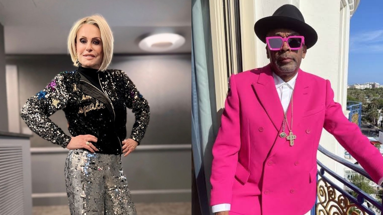 De férias em Nova York, Ana Maria Braga encontra cineasta Spike Lee Lorena Bueri