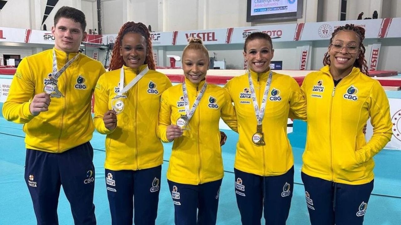 Brasil conquista quatro medalhas na Copa do Mundo de Ginástica Lorena Bueri