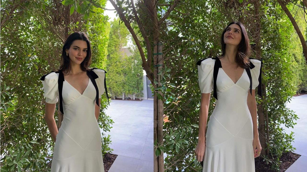 Confira detalhes do vestido, avaliado em R$ 15 mil reais, usado por Kendall Jenner Lorena Bueri