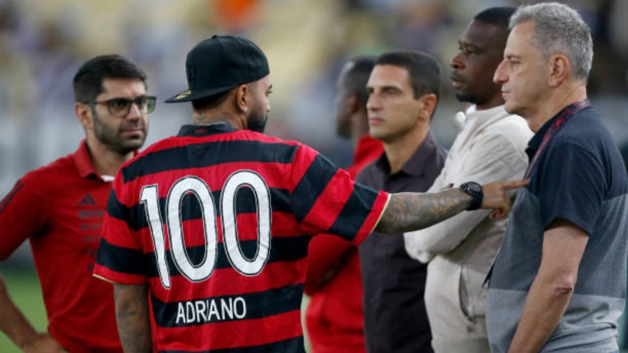 Declarações de Landim geram conflito no futebol do Flamengo Lorena Bueri