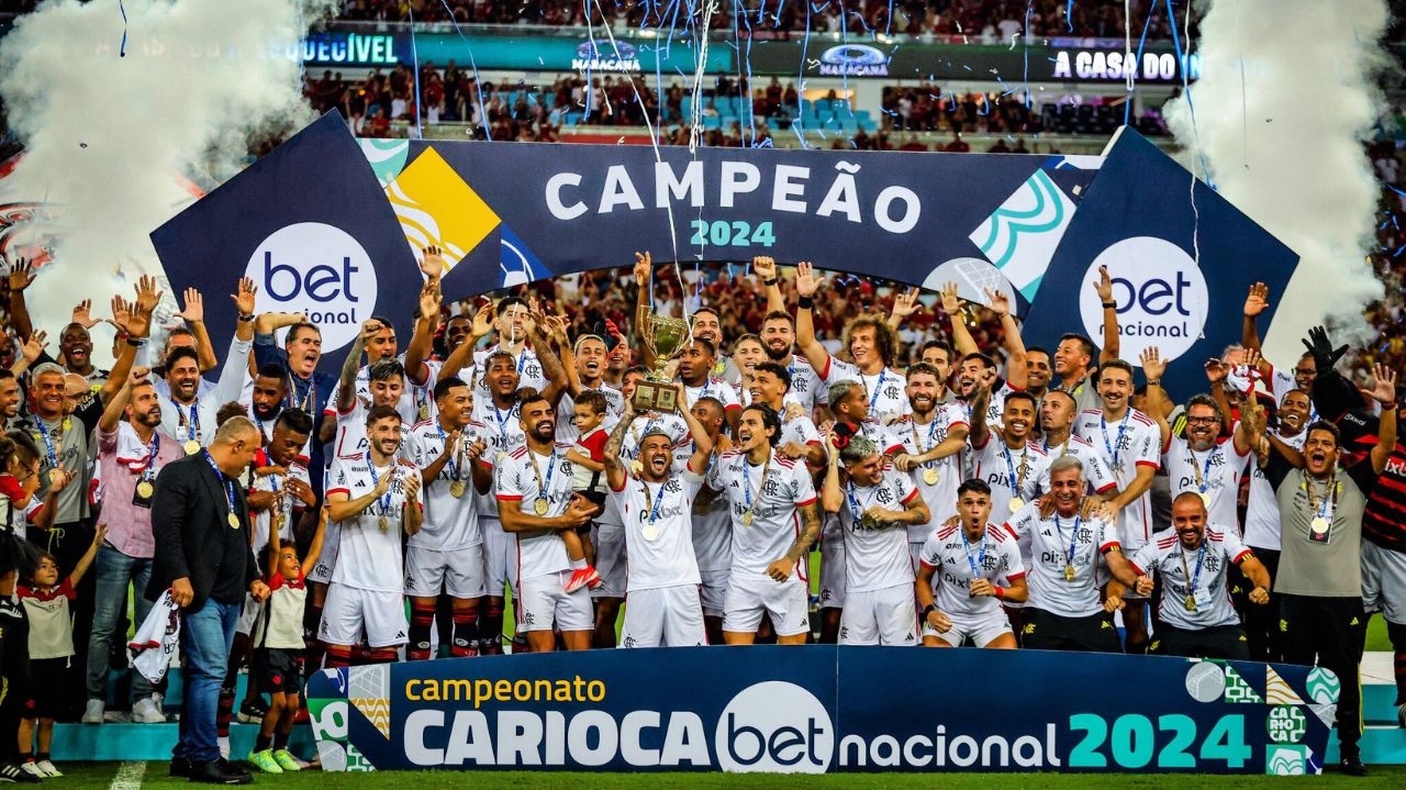 Flamengo vence Nova Iguaçu e conquista o Campeonato Carioca  Lorena Bueri