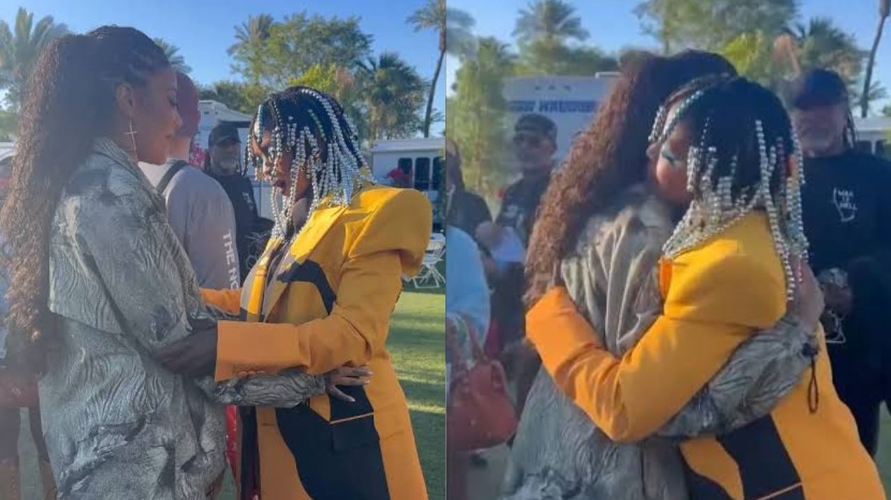 Ludmilla e Lauryn Hill se encontram no Coachella; assista o momento  Lorena Bueri