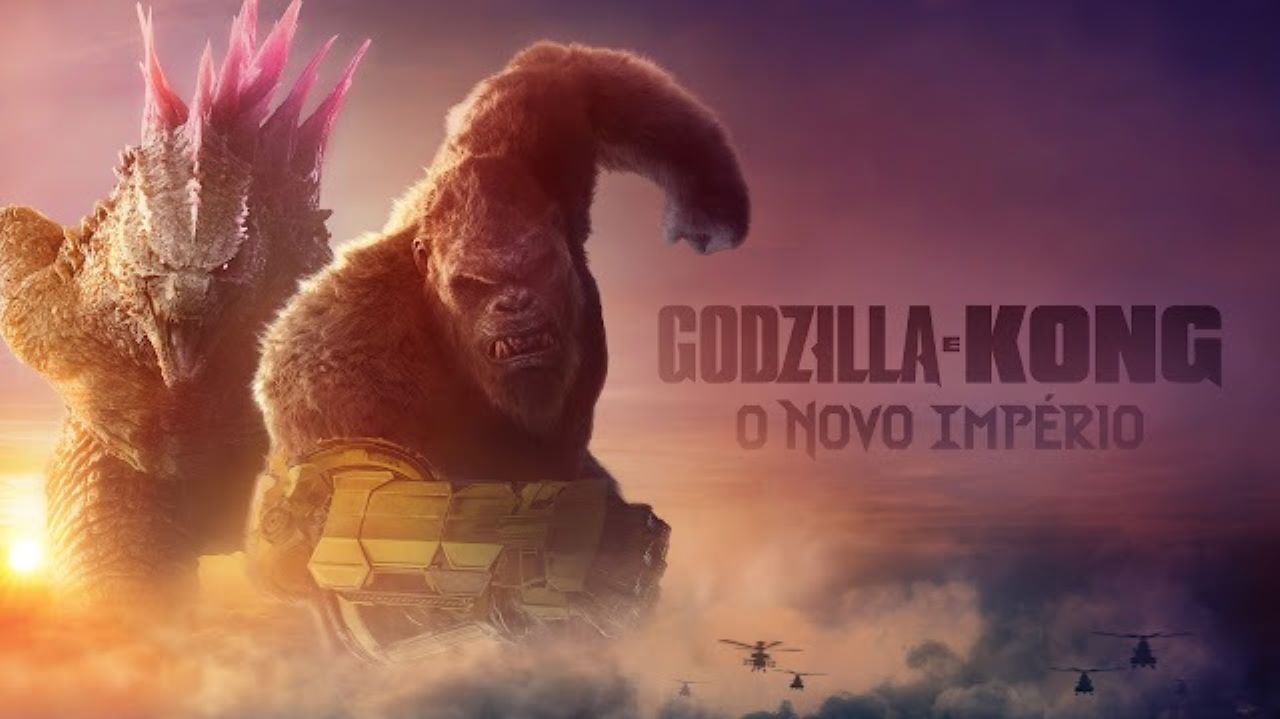 'Godzilla e Kong: O Novo Império', lidera nos cinemas brasileiros Lorena Bueri