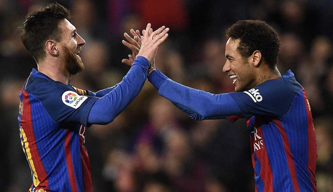 Reedição de sucesso: Messi e Neymar juntos novamente  Lorena Bueri
