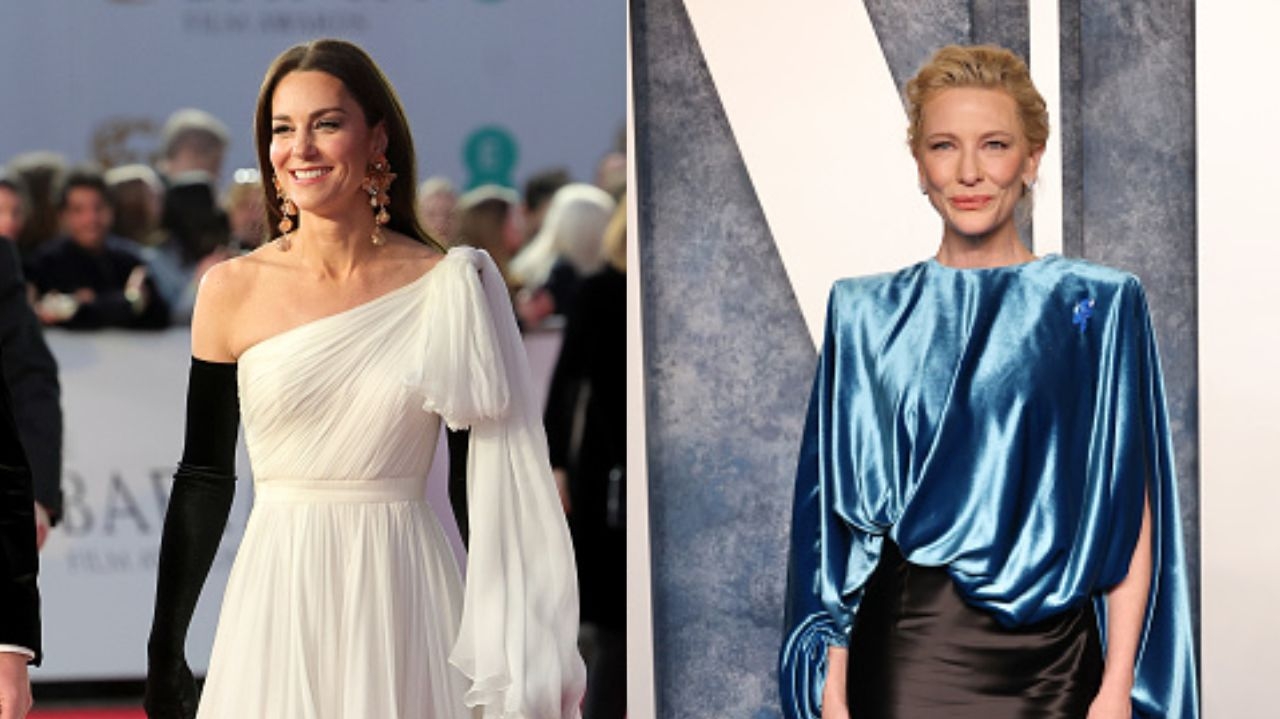 Kate Middleton e Cate Blanchett mostram truques de moda Lorena Bueri