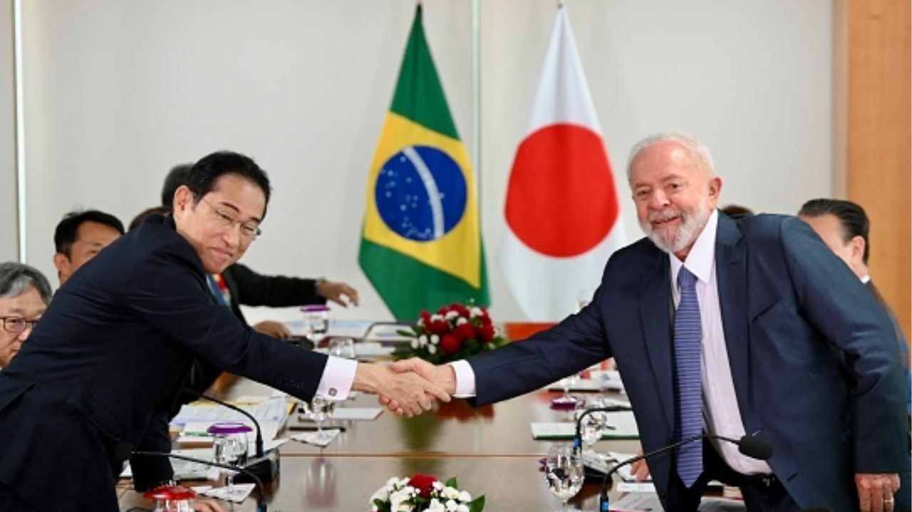 Lula recebe primeiro-ministro do Japão no Planalto Lorena Bueri