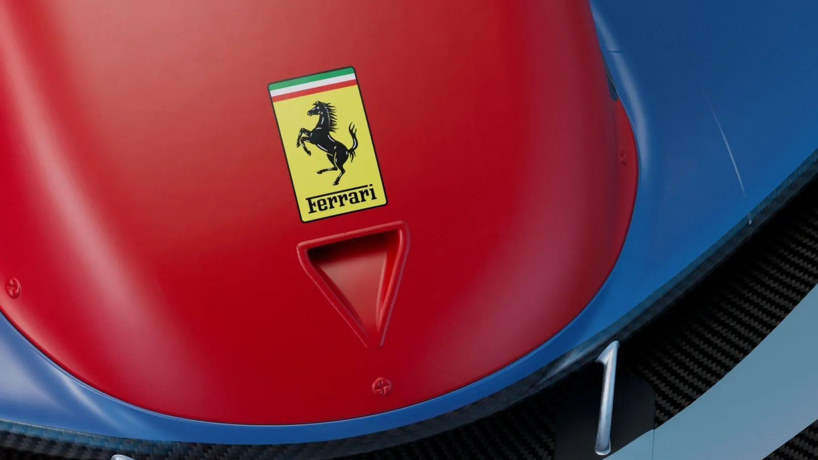 Novo modelo azul da Ferrari faz referência à história da fabricante Lorena Bueri