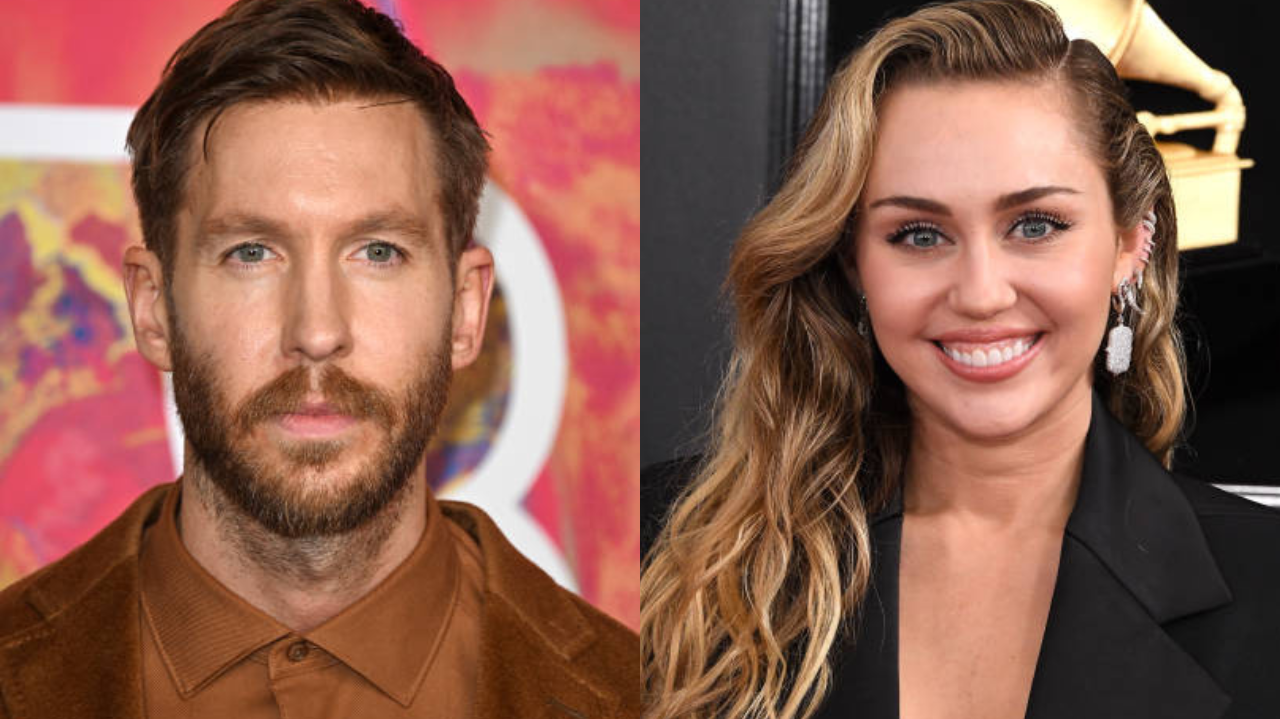 Calvin Harris divulga parceria com Miley Cyrus Lorena Bueri