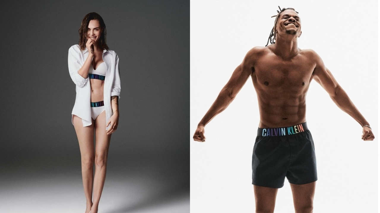 Calvin Klein se une a Cara Delevigne e Jeremy Pope para nova campanha pride Lorena Bueri