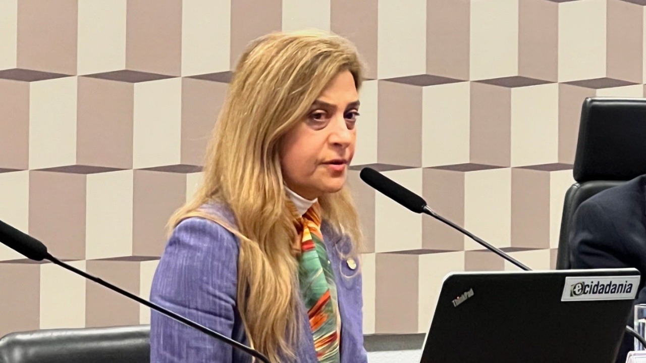 Leila Pereira depõe na CPI sobre manipulação de jogos Lorena Bueri