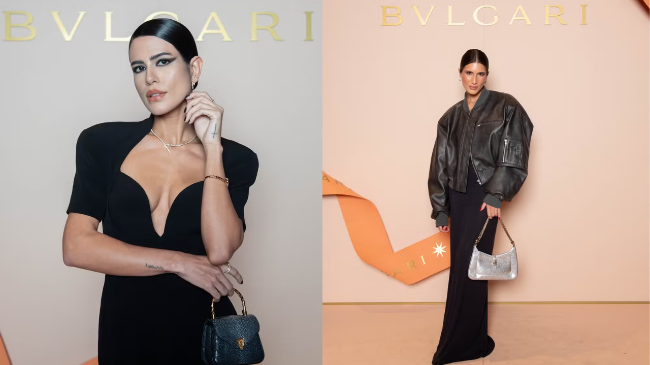 Confira os looks que chamaram atenção no Pocket Show da Bvlgari nesta quarta-feira  Lorena Bueri