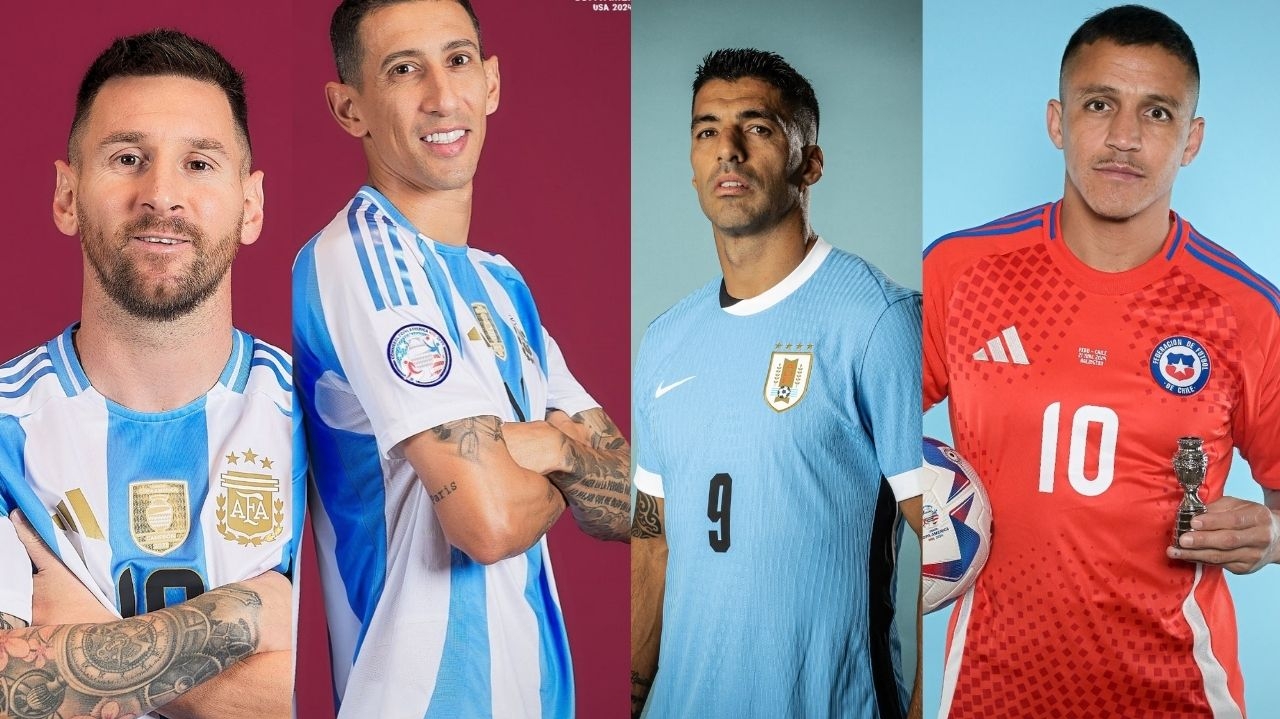 Despedida em vista: Messi, Di María, Suárez e Sánchez na Copa América Lorena Bueri