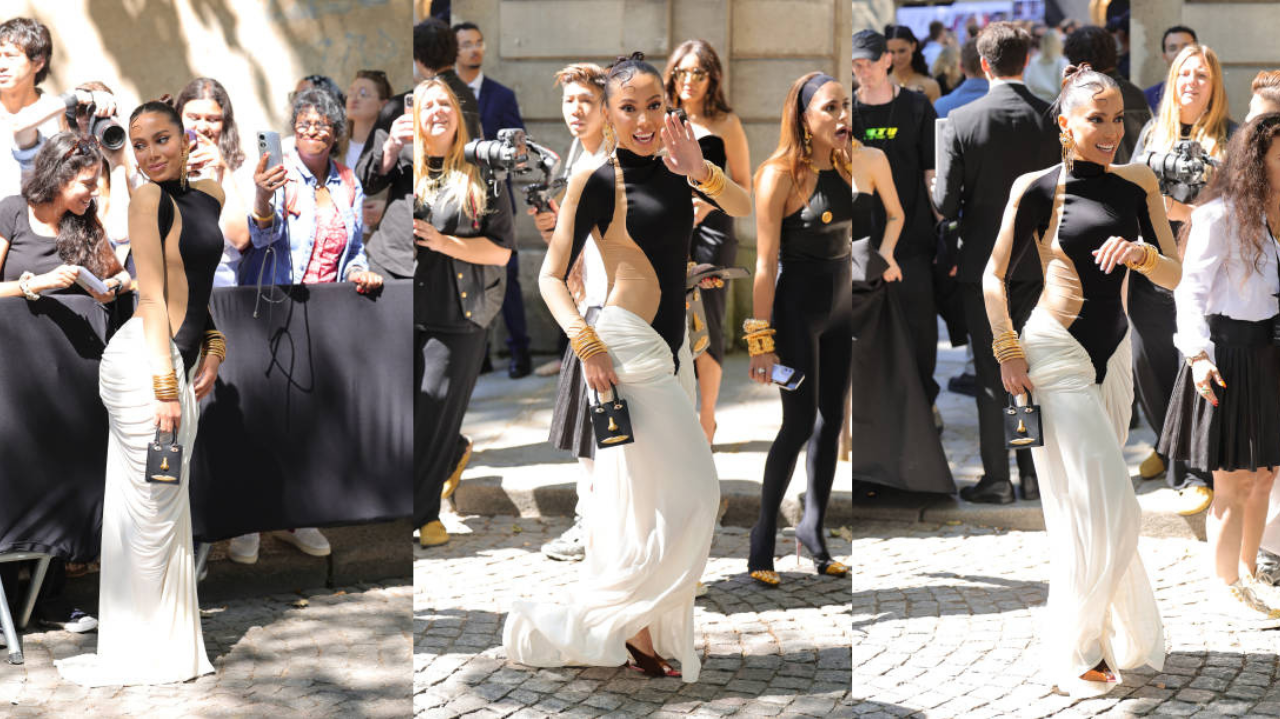 Anitta marca presença em desfile da Schiaparelli na Semana da Alta-Costura de Paris Lorena Bueri