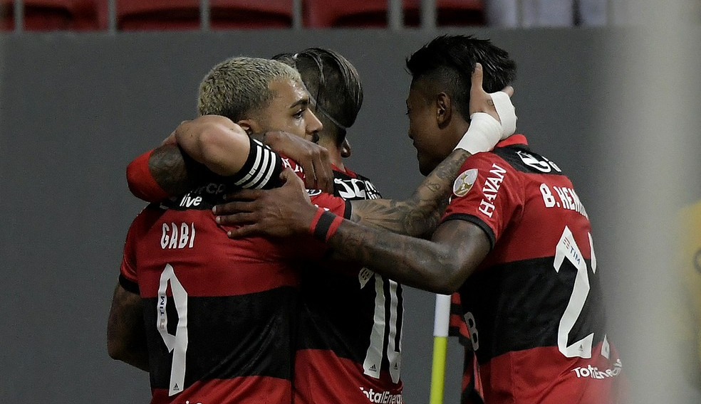  Gabi supera artilharia da liberta de 2019 e trio ofensivo chega a 202 gols pelo Flamengo