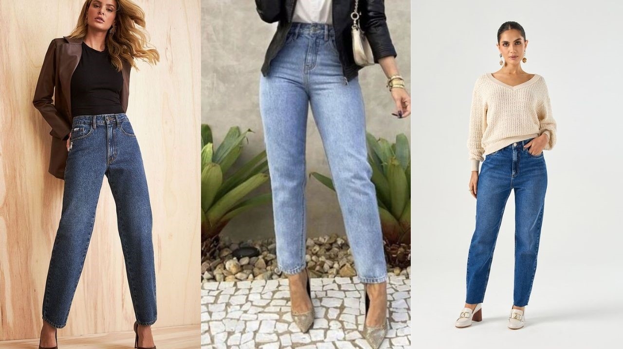 Jeans reto prova que não sai de moda e ocupa lugar de destaque entre fashionistas Lorena Bueri