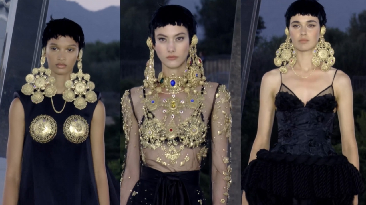 Dolce & Gabbana apresenta sua nova coleção da Alta Moda na Itália Lorena Bueri