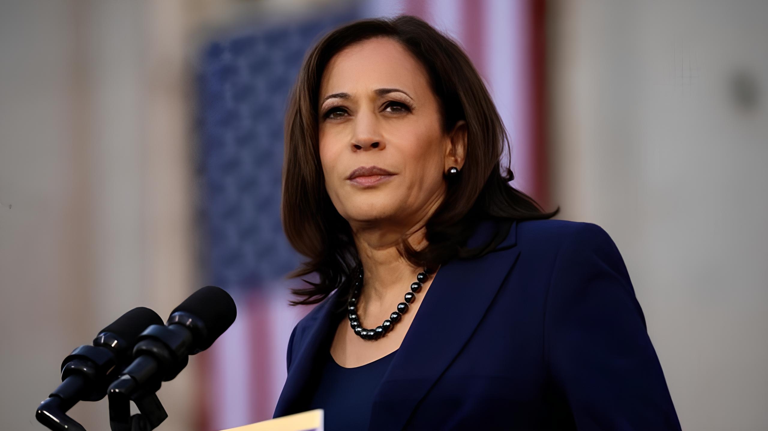 Kamala Harris pede apoio dos democratas em meio à crise Lorena Bueri