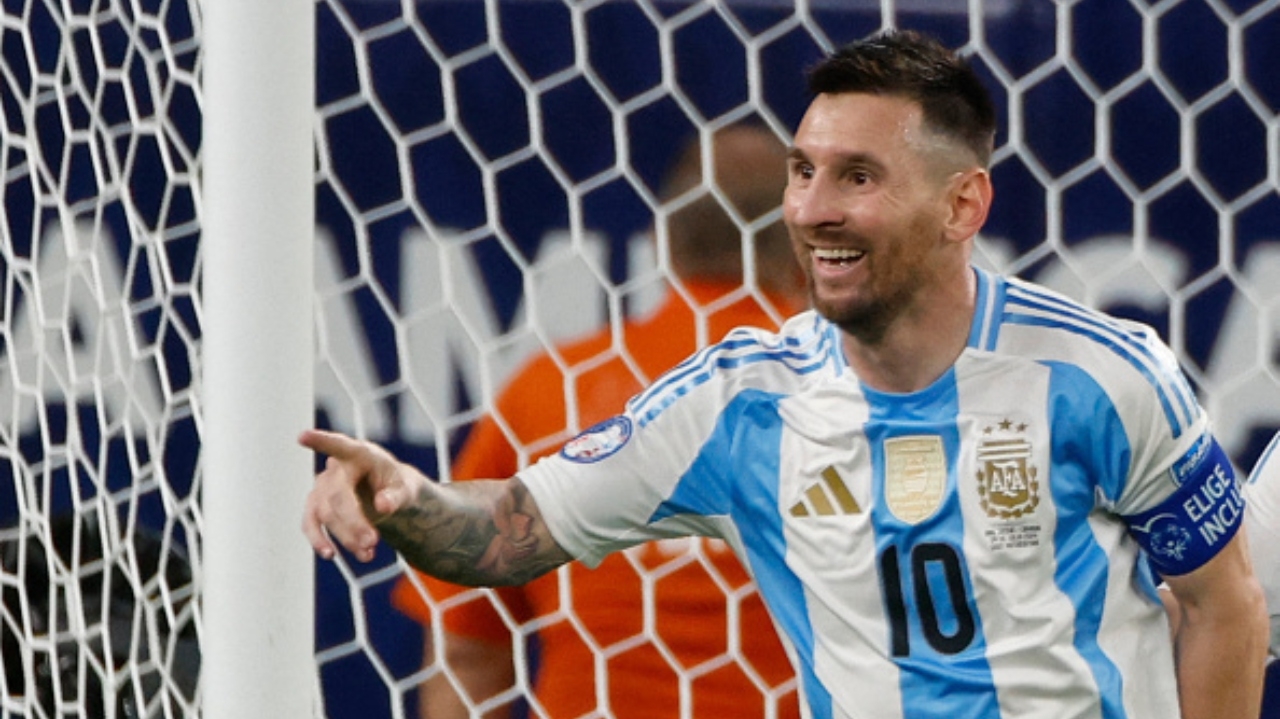 Messi atinge marca histórica pela Seleção Argentina Lorena Bueri