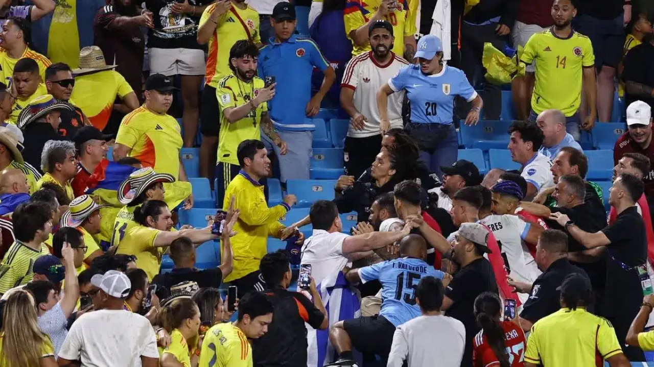 Uruguai e Colômbia se envolvem em confusão na semifinal da Copa América Lorena Bueri