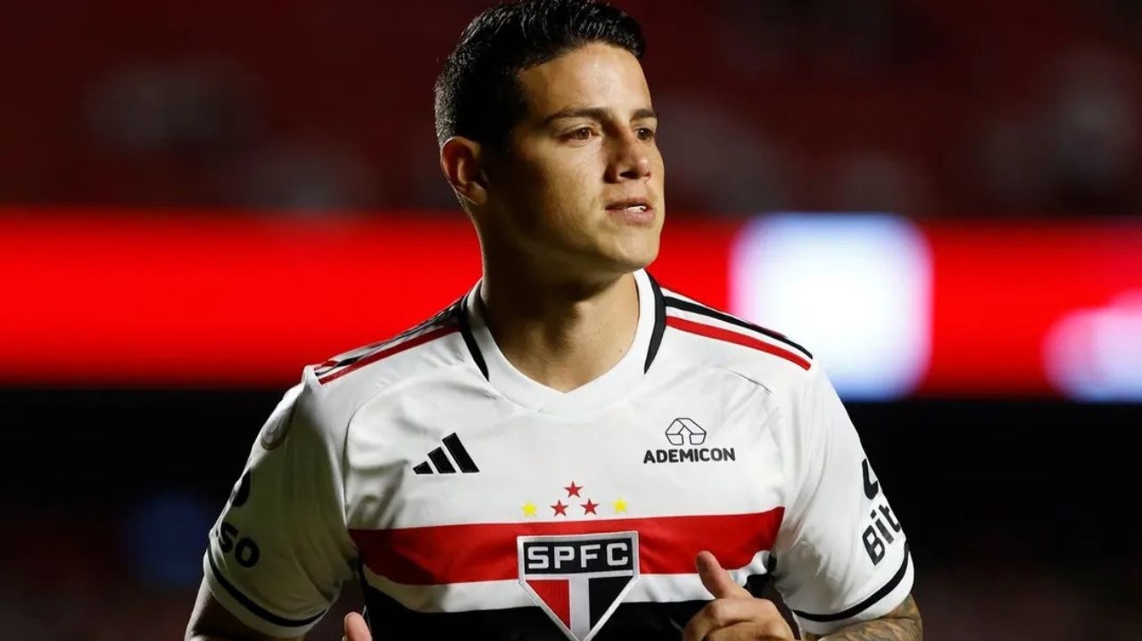 James Rodríguez e São Paulo negociam fim amigável  Lorena Bueri