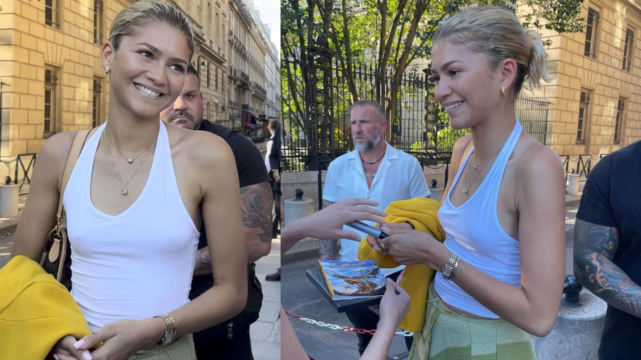 Zendaya irradia estilo durante passeio em Paris Lorena Bueri