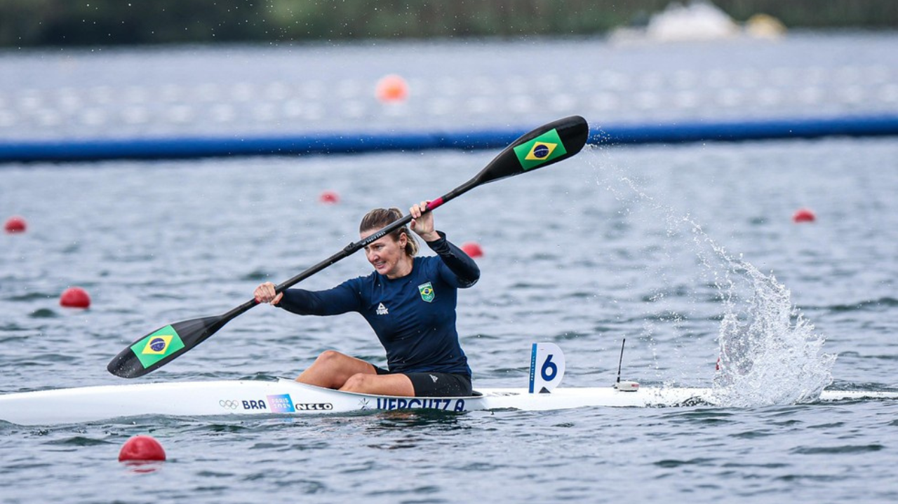 Olimpíadas 2024: Ana Paula Vergutz avança para a semifinal no K1 500m Lorena Bueri