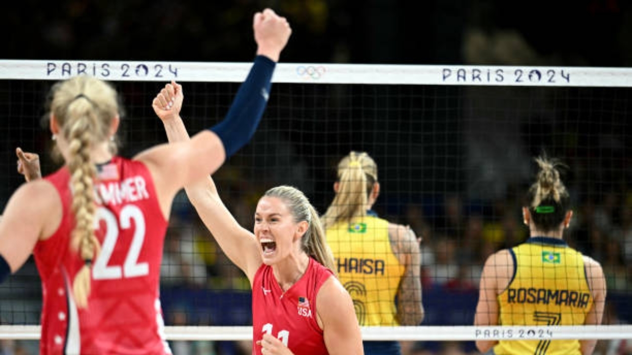 Brasil perde para os EUA no vôlei feminino e disputará apenas medalha de bronze Lorena Bueri