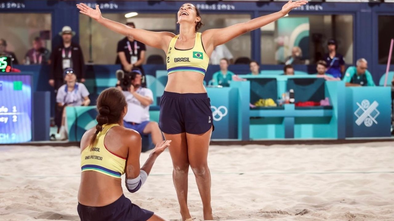 Duda e Ana Patrícia demonstram sintonia em quadra e vão à disputa da medalha de ouro Lorena Bueri