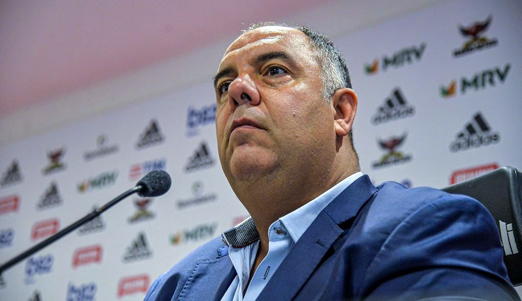 Vice-presidente de futebol do Flamengo, Marcos Braz, repudia comentaristas da Globo após comentários negativos Lorena Bueri