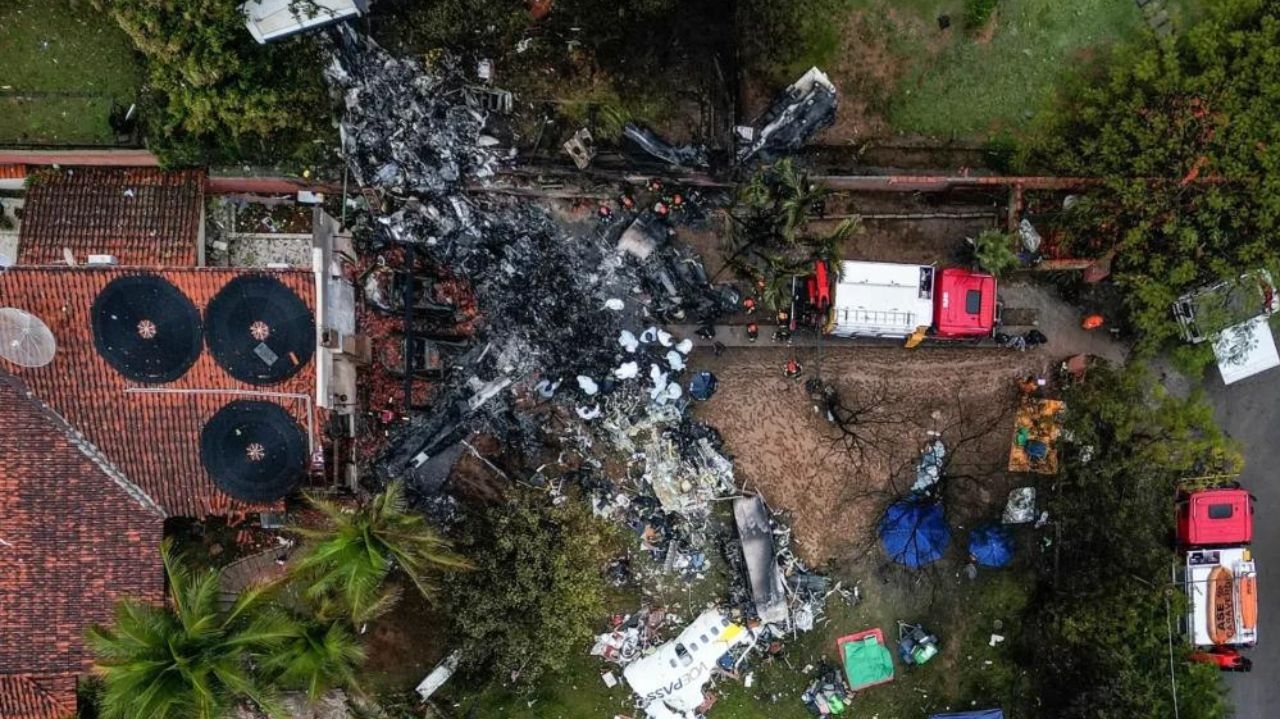 Perícia enfrenta desafios na identificação das vítimas do avião que caiu em SP Lorena Bueri