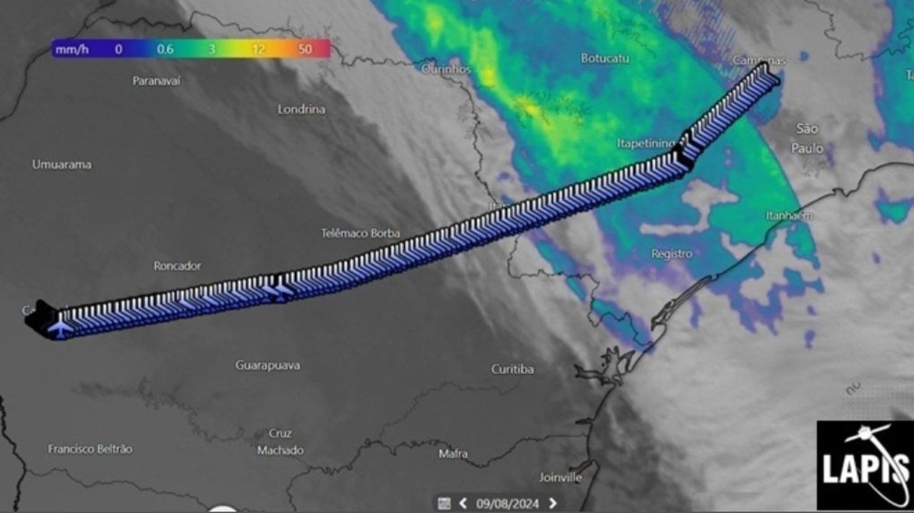 Avião Voepass voou entre 8 e 10 minutos sob nuvens de −40 °C antes da queda em Vinhedo Lorena Bueri