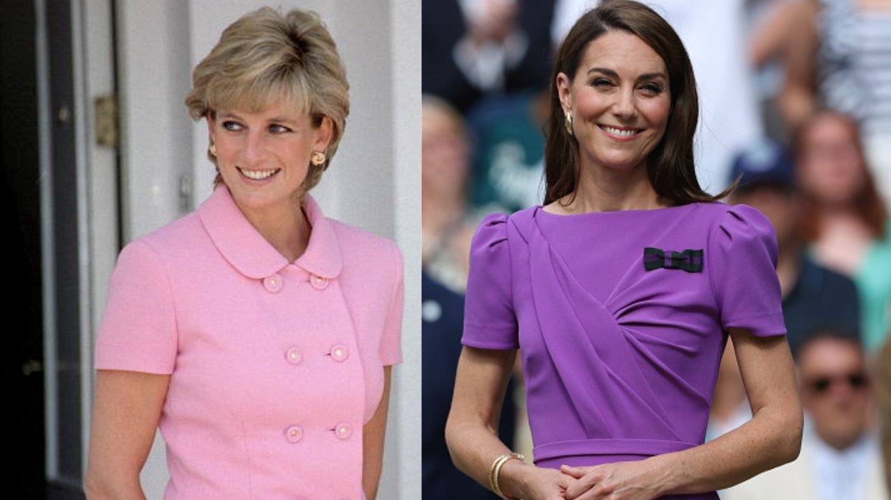 Princesas Kate Middleton e Diana ignoraram a mesma regra fashion Lorena Bueri