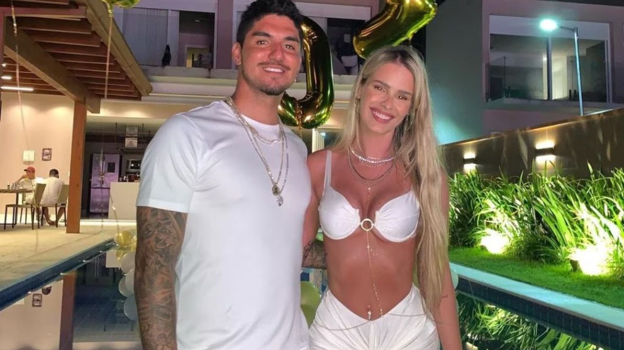 Gabriel Medina curte vídeo com Yasmin Brunet feito por fãs e chama a atenção Lorena Bueri