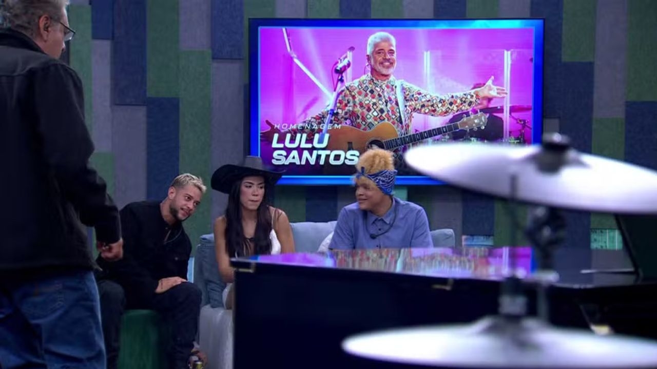 Lulu Santos recebe homenagem no 'Estrela da Casa' Lorena Bueri