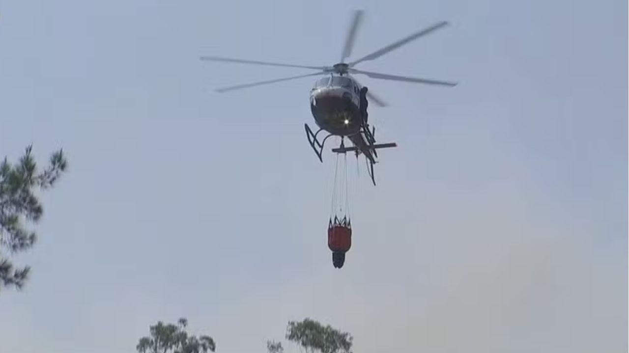 São Paulo realiza uma mobilização com 20 aeronaves para combater os incêndios Lorena Bueri