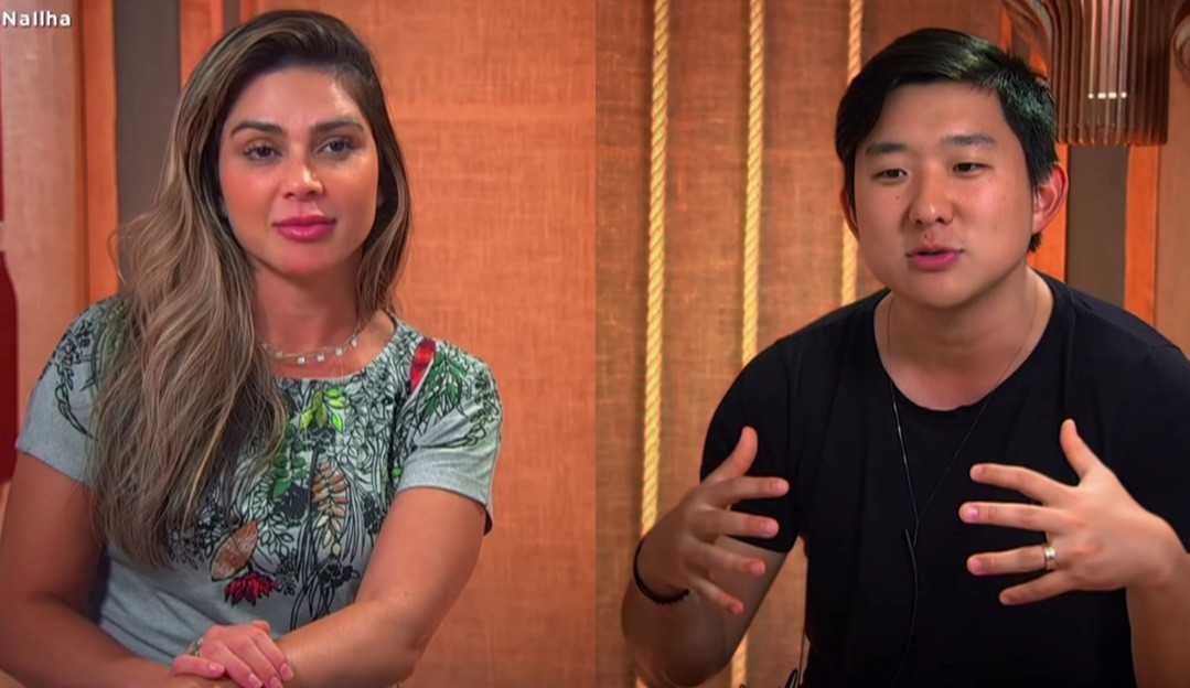 Nadja avisa Pyong sobre risco de amizade com Antonela no 'Ilha Record' Lorena Bueri