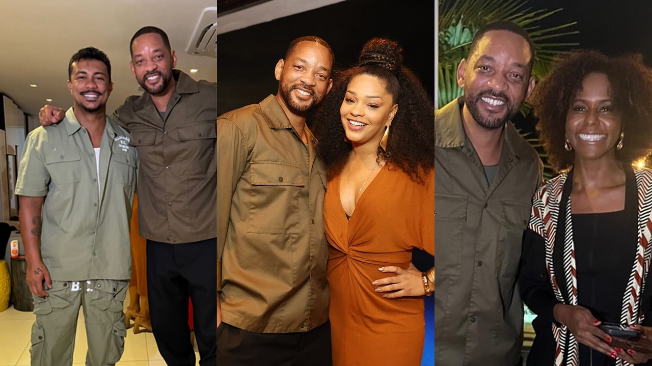 Famosos jantam com Will Smith em noite especial no Rio de Janeiro Lorena Bueri