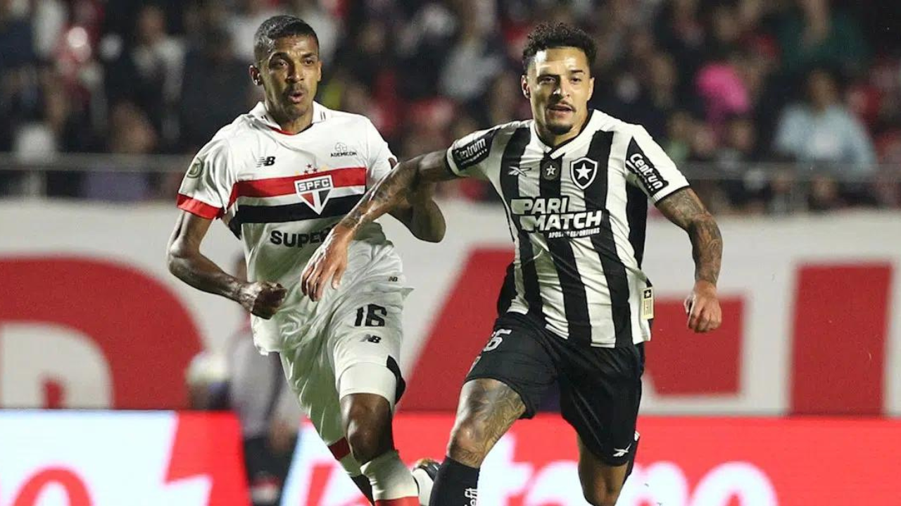 Botafogo x São Paulo: onde assistir, horário e prováveis escalações do confronto Lorena Bueri