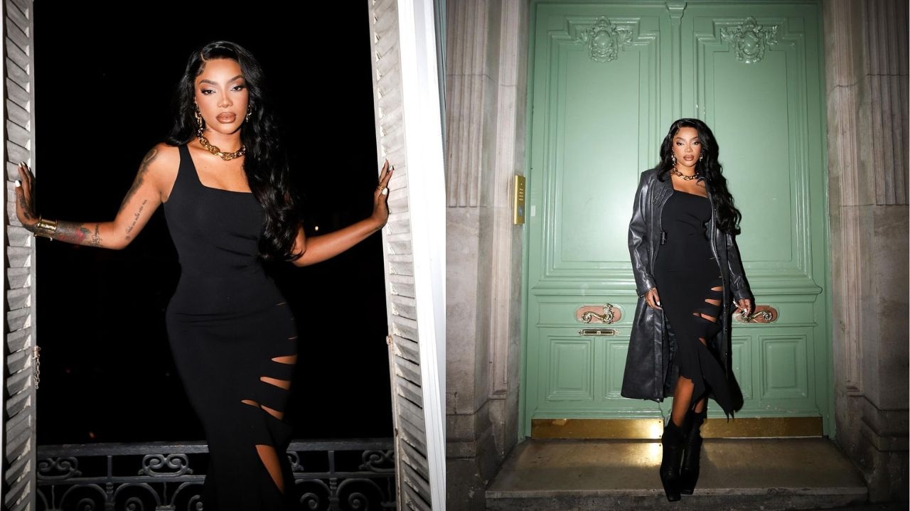 Ludmilla veste marca francesa Mugler em evento de Beyoncé  Lorena Bueri