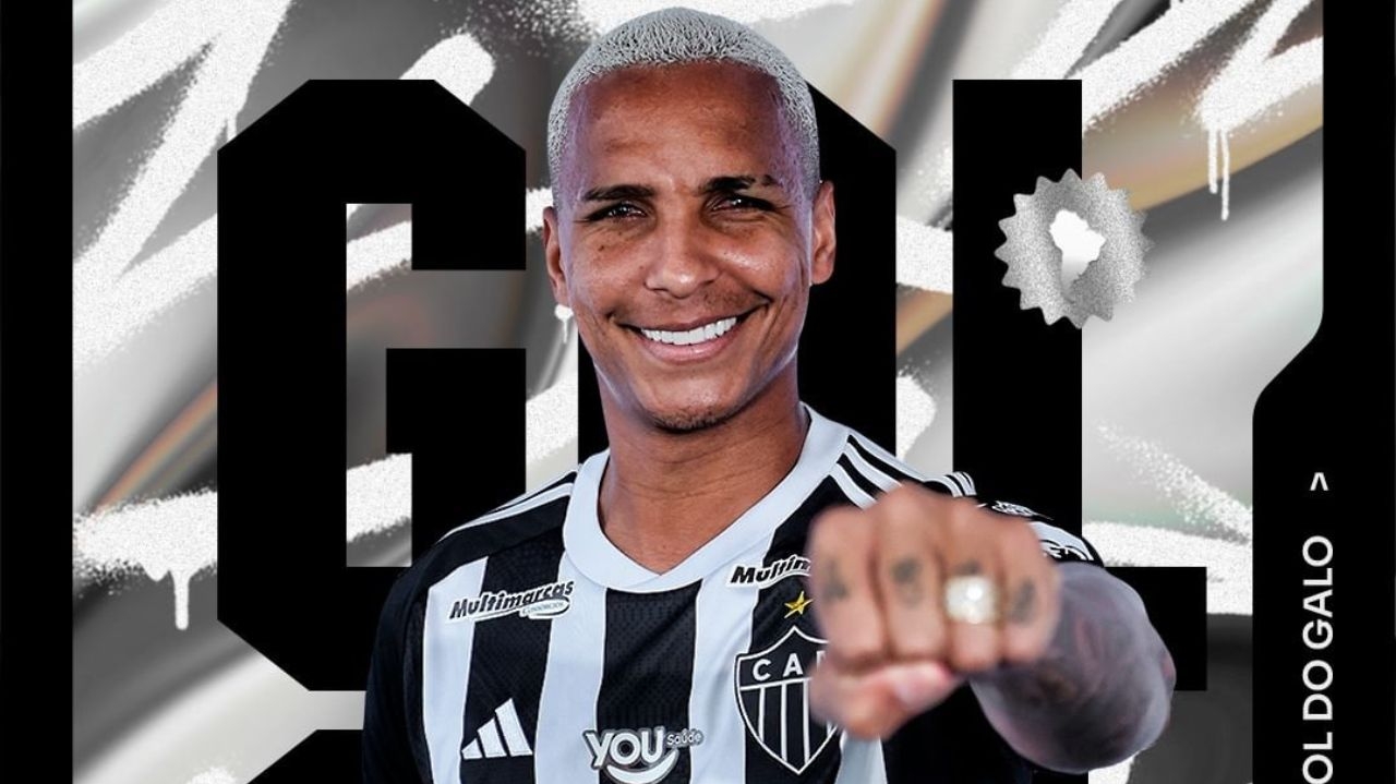 Sóbrio há dois anos atacante do Galo, Deyverson, sonha em defender a Seleção Brasileira Lorena Bueri