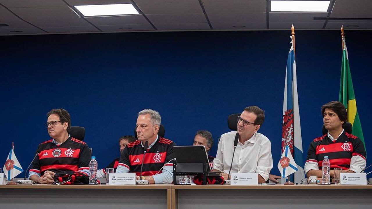 Estádio do Flamengo: clube assina posse do terreno do Gasômetro Lorena Bueri