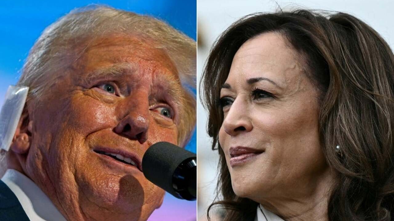 Harris e Trump aparecem empatados em pesquisa nos estados-chave Lorena Bueri