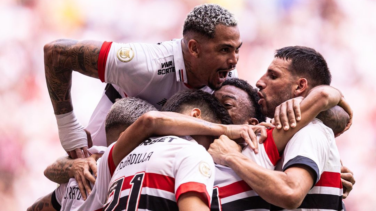 São Paulo supera campanha de 2023 no Brasileirão Lorena Bueri